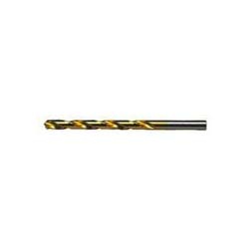 Size X  HSS 135 Degree Split Point TiN Coated Finish Jobber Drill - Type 190-AN (3/Pkg.), Norseman Drill #95480