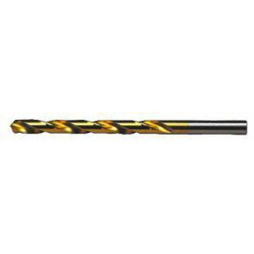 Size O - HSS 135 Degree Split Point TiN Coated Finish Jobber Drill - Type 190-AN (3/Pkg.), Norseman Drill #95570