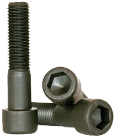 M5-0.80 x 50 mm Partially Threaded Socket Head Cap Screw 8.8 Alloy DIN 912 Thermal Black Oxide (100/Pkg.)