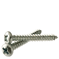 #12-11 x 3/4" Phillips Pan Head Tapping Screws Type A Zinc Cr+3 (50/Pkg.)