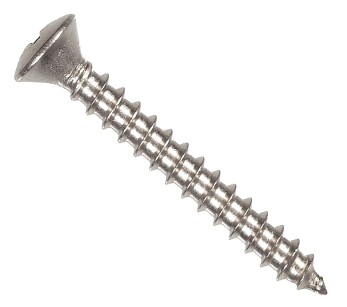 #10-12 x 1/2" Phillips Undercut Oval Head Tapping Screws Type A Zinc Cr+3 (50/Pkg.)