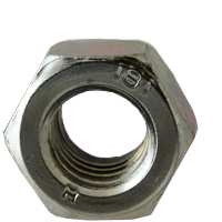 M10-1.50 DIN 985 Class 8 Nylon-Insert Locknut, Metric Coarse, Zinc Cr+3 (100/Pkg.)