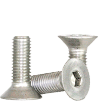 M8-1.25x22 mm Fully Threaded Flat Socket Caps Coarse 18-8 Stainless (100/Pkg.)