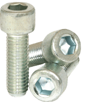 #10-24 x 5/16" Socket Head Cap Screw Coarse Alloy Zinc-Bake Cr+3 (100/Pkg.)