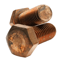 3/8"-16x1 1/2" Fully Threaded TFL 651 Silicon Bronze Hex Cap Screw (50/Pkg.)