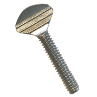 5/16"-18 x 2" Stainless Steel 18-8 Regular Thumb Screws, Type B (Without Shoulder) (100/Pkg.)