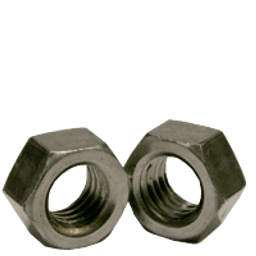 1"-14 Finished Hex Nuts, Grade 2, Fine, Low Carbon Steel (25/Pkg.)