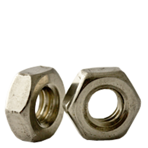 #3-48 Hex Machine Screw Nut, Coarse, Stainless Steel A2 (18-8) (100/Pkg.)