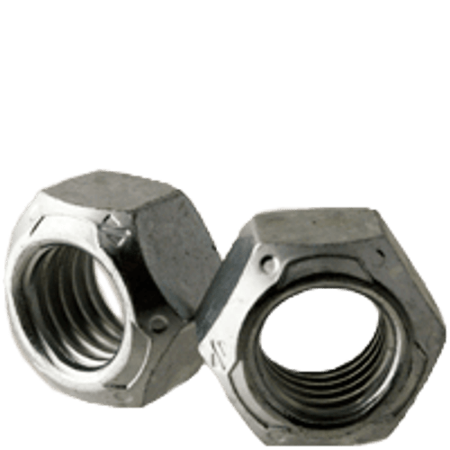 5/8"-11 All Metal Hex Locknuts Grade C Med. Carbon Zinc & Wax Cr+3 (50/Pkg.)