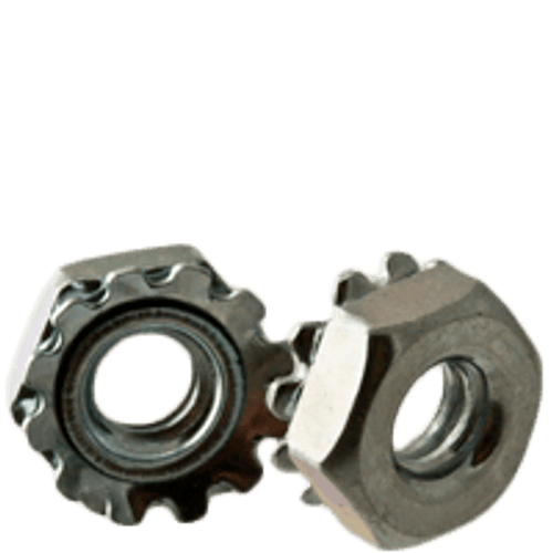 #5-40 External Tooth Keps Locknut, Zinc Cr+3 (100/Pkg.) #5-40 External Tooth Keps Locknut, Zinc Cr+3 (100/Pkg.)