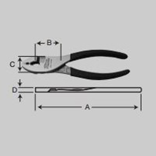 Combination Slip Joint Pliers - 10", Martin Sprocket #P210