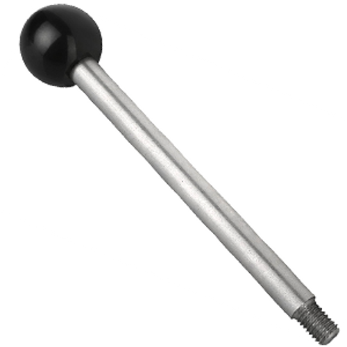 Kipp 5/16"-18 Gear Lever, Stainless Steel, Style A, 100 mm Length (Qty. 1), K0179.12A3X100