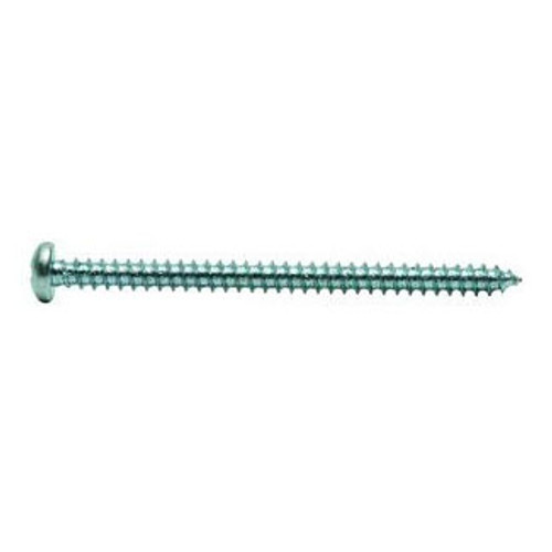 #6-18 x 5/8" Pan Slotted Tapping Screws Type A Zinc Cr+3 (7,000/Bulk Pkg.)