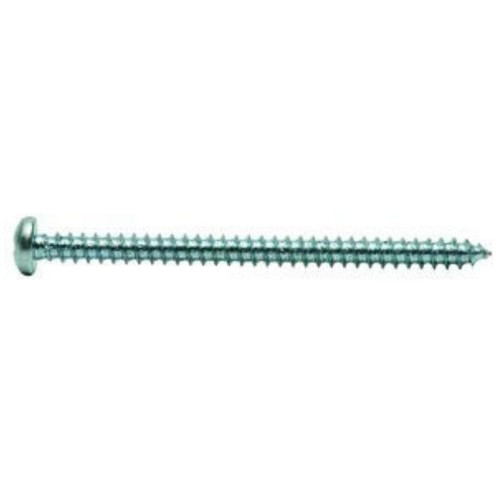 #8-15 x 3/4" Pan Slotted Tapping Screws Type A Zinc Cr+3 (4,000/Bulk Pkg.)