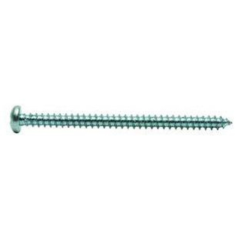 #12-11 x 5/8" Pan Slotted Tapping Screws Type A Zinc Cr+3 (2,000/Bulk Pkg.)