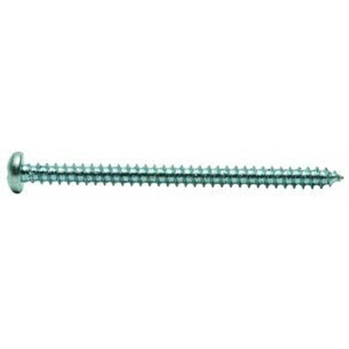 #6-20 x 1/4" Pan Slotted Tapping Screws Type AB Zinc Cr+3 (100/Pkg.)