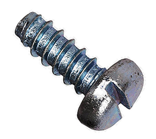 #10-16 x 1-1/4" F/T Pan Slotted Tapping Screws Type B Zinc Cr+3 (4,000/Bulk Pkg.)