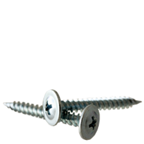 #8-14 x 9/16" Drywall Screw, Twinfast, K-Lath, Phillips, Zinc CR+3 (6,700/Bulk Qty.)