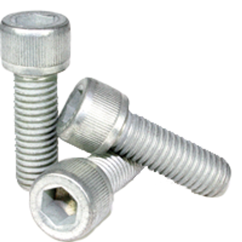 #8-32 x 1/4" Fully Threaded Socket Head Cap Screws Coarse Alloy Mechanical Zinc (100/Pkg.)