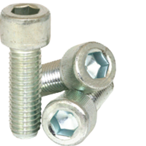 #8-32 x 1/2" Fully Threaded Socket Head Cap Screw Coarse Alloy Zinc-Bake Cr+3 (100/Pkg.)