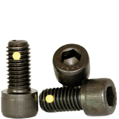 #4-40 x 3/4" Fully Threaded Socket Head Cap Screws Coarse Alloy Nylon-Pellet Thermal Black Oxide (100/Pkg.)