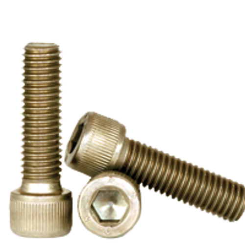 #10-32 x 3/8" Fully Threaded Socket Head Cap Screws Fine Ni-Cu Alloy (50/Pkg.)