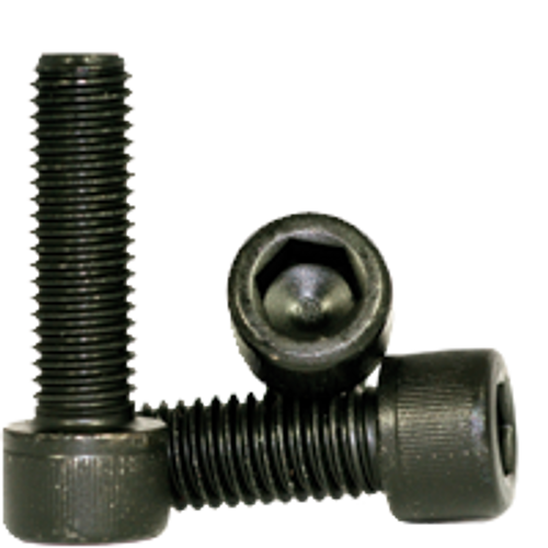 M8-1.00 x 25 mm Fully Threaded Socket Head Cap Screw 12.9 Fine Alloy ISO 4762 / DIN 912 Thermal Black Oxide (100/Pkg.)