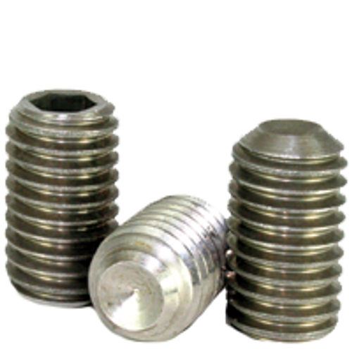 1/4"-20 x 3/4" Socket Set Screws Cup Point Coarse Ni-Cu Alloy (100/Pkg.)