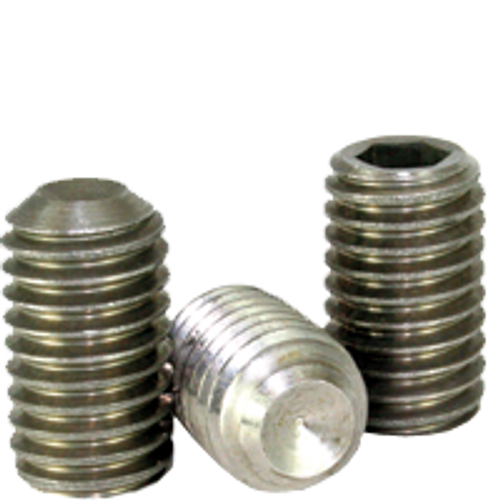 #6-32 x 3/8" Socket Set Screws Cup Point Coarse Stainless 316 (100/Pkg.)