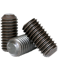 M10-1.50 x 50 mm Socket Set Screws Flat Point 45H Coarse Alloy ISO 4026 / DIN 913 (100/Pkg.)