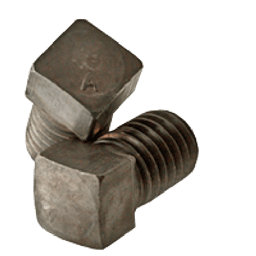 3/4"-10 x 4" (FT) Square Head Set Screw, Cup Point, Coarse, Alloy Thru-Hardened (25/Pkg.)