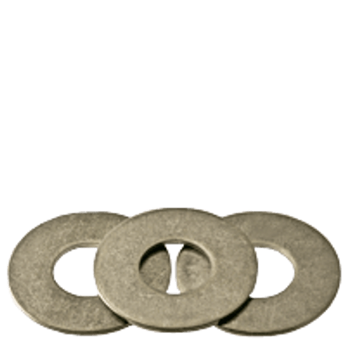 3/8" x 1" x 0.05 Flat Washers 18-8 A2 Stainless Steel, Commercial (100/Pkg.)