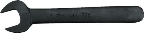Single Head Open End Engineers Wrench, Black, 1/2", Martin Sprocket #1
