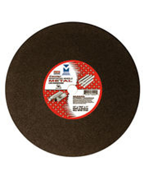 12" x 1/8" (5/32) x 1" Extra Heavy-Duty, High Speed Cut-Off Wheel for Portable Gas Saw -Triple Reinforced, Mercer Abrasives 607010 (10/Pkg.)