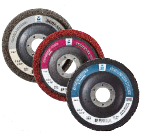 Surface Preparation Wheel - 4" x 5/8" - Fine, Qty. 30, Mercer Abrasives 395MRN (10/Pkg.)