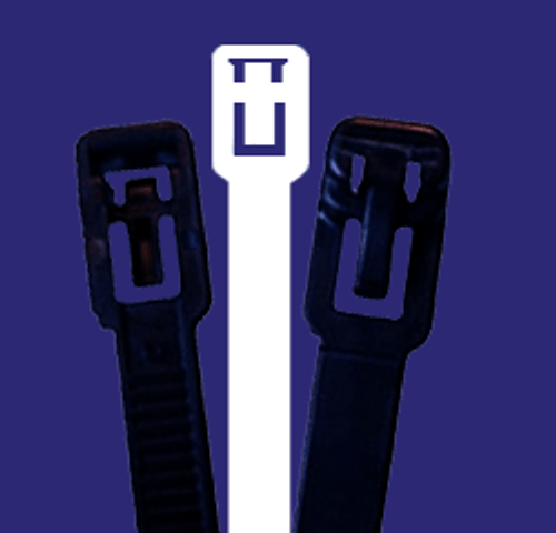 4" Natural Releasable Cable Ties 50 lb. - Tab (1000/Bag) 4" Natural Releasable Cable Ties 50 lb. - Tab (1000/Bag)