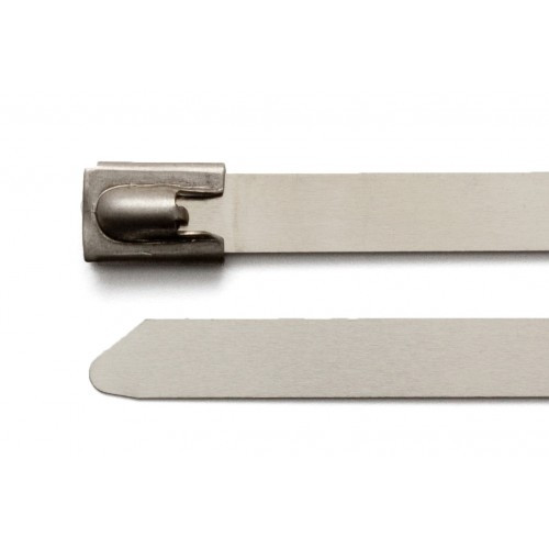 14" Uncoated 316 Stainless Steel Cable Ties 300 lb. (100/Bag) 14" Uncoated 316 Stainless Steel Cable Ties 300 lb. (100/Bag)