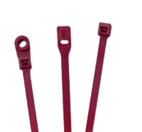 7.5" Air Handling Low Profile Cable Ties 50lb. (100/Bag)