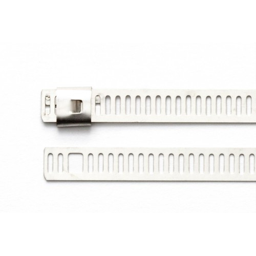14" 316 Uncoated Ladder Style Stainless Steel Cable Ties 150 lb. (100/Bag) 14" 316 Uncoated Ladder Style Stainless Steel Cable Ties 150 lb. (100/Bag)
