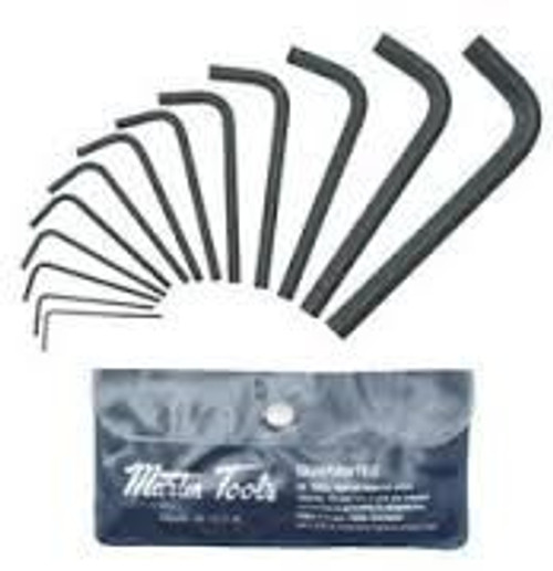 13 Piece Hex Key Set Short Arm Series, Martin Sprocket #13S