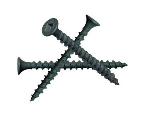 #6 x 1-5/8" Square Drive Bugle Head Deck Screws Phosphate, Hardened (100/Pkg.)