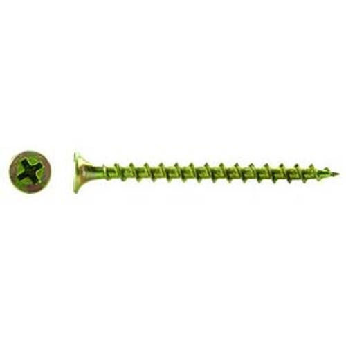 #6-9 x 1-1/8" Proferred Drywall Screws, Phillips Bugle, Zinc Yellow (10,000/Bulk Pkg.)