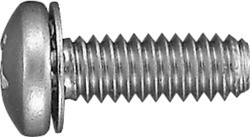 1/4-20 x 1/2 Phil Pan SEMS Screws Zinc Bulk | AFT Fasteners