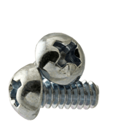 #6-32 x 1-1/2" Machine Screws Round Head Phillips Zinc Cr+3 (100/Pkg.)
