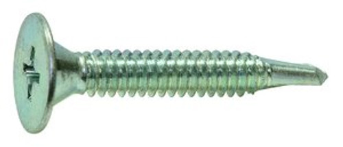 #8-18 x 1" Phillips Wafer, #2 Point Bsd Proferred Self Drilling Screws, Zinc Cr+3 (5,000/Bulk Pkg.)