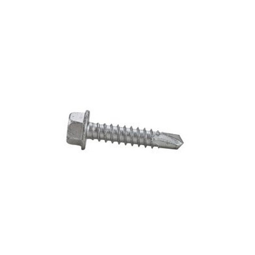 #8-18 x 3/4" Indent Hex Washer Head Unslotted, #2 Point Bsd Proferred Self Drilling Screws, Zinc Cr+3 (10,000/Bulk Pkg.)