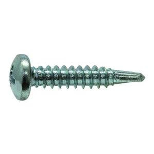 #10-16 x 1" F/T Phillips Pan Head, #3 Point Self Drilling Screws Zinc Cr+3 (3,300/Bulk Pkg.)