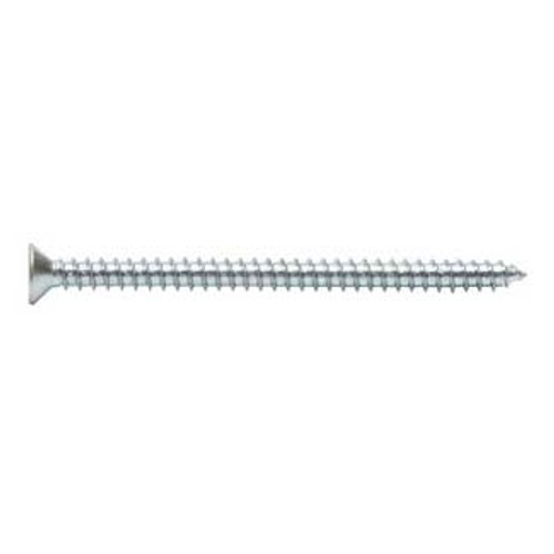 #6-20 x 1/2" Flat Head Square Tapping Screws Type AB Zinc Cr+3 (100/Pkg.)