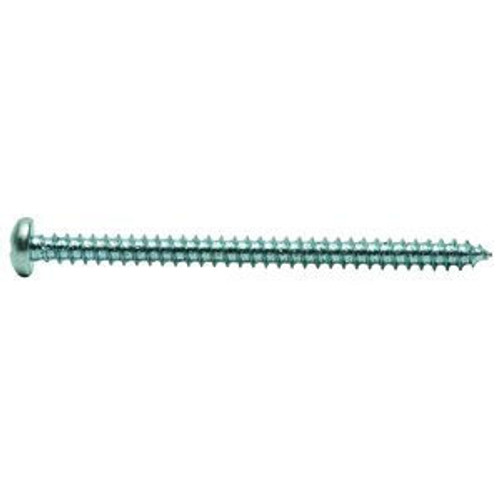 #12-11 x 1-3/4" Pan Slotted Tapping Screws Type A Zinc Cr+3 (1,250/Bulk Pkg.)