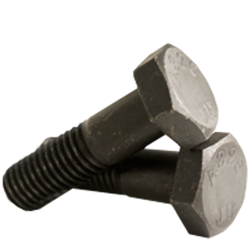 7/8"-9 x 4" Partially Threaded A307 Grade B Heavy Hex Bolts  Coarse Zinc Cr+3 (60/Bulk Pkg.)